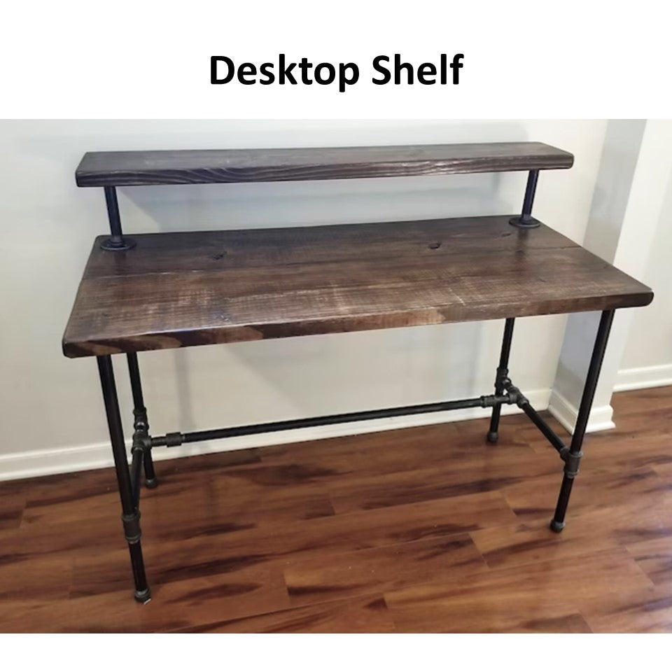 Custom Steel and Wood Desk