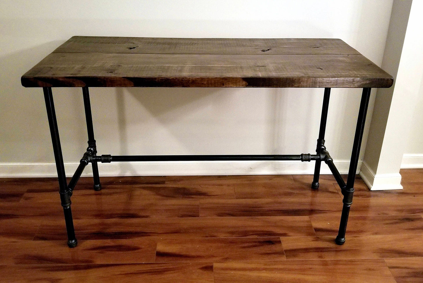 Steel and Wood Desk