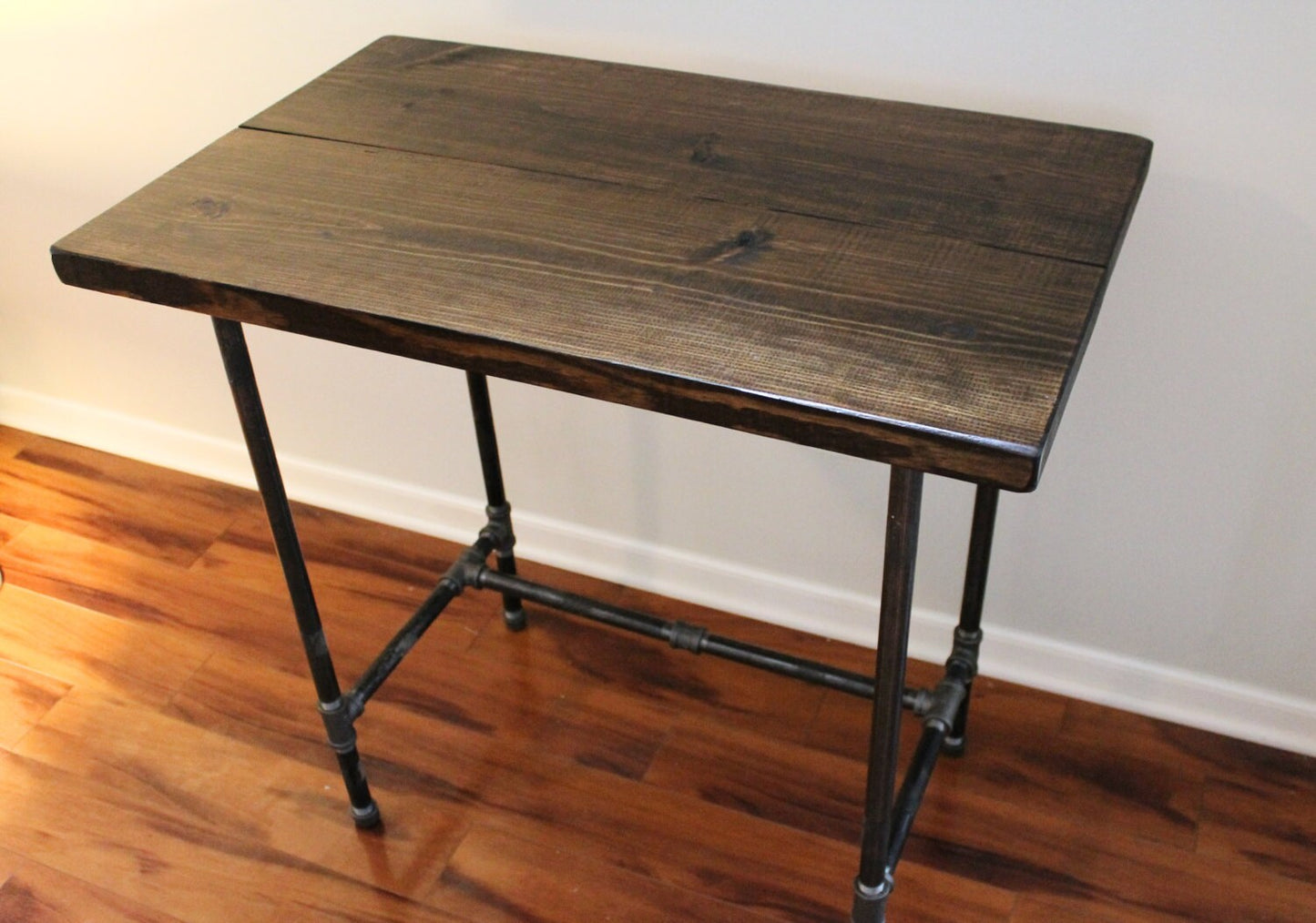 Steel and Wood Standing Desk