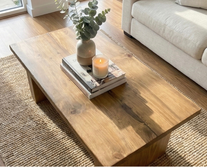 Solid Wood Coffee Table