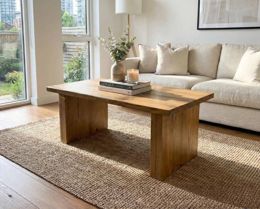 Create a Custom Solid Wood Coffee Table