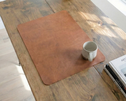 Steel and Wood Custom Edge Desk