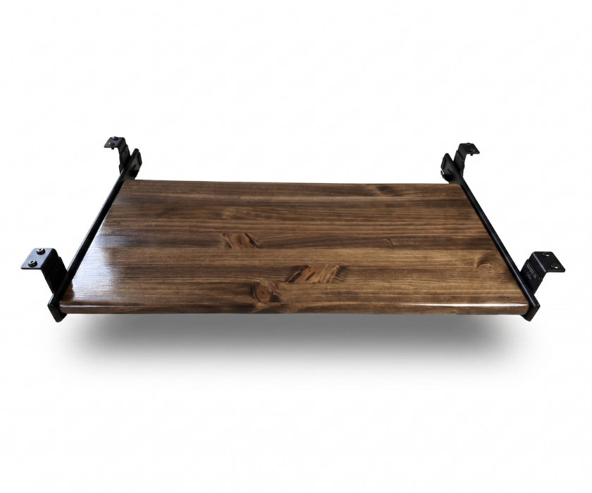 Keyboard Tray in Butcher Block Style Spruce