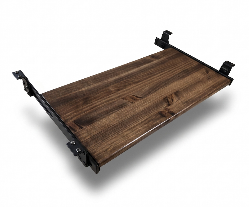 Keyboard Tray in Butcher Block Style Spruce