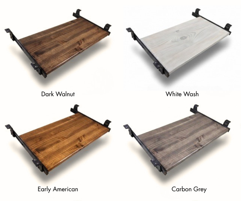Keyboard Tray in Butcher Block Style Spruce
