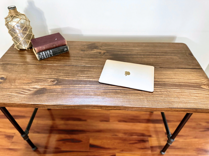 Steel and Wood Desk