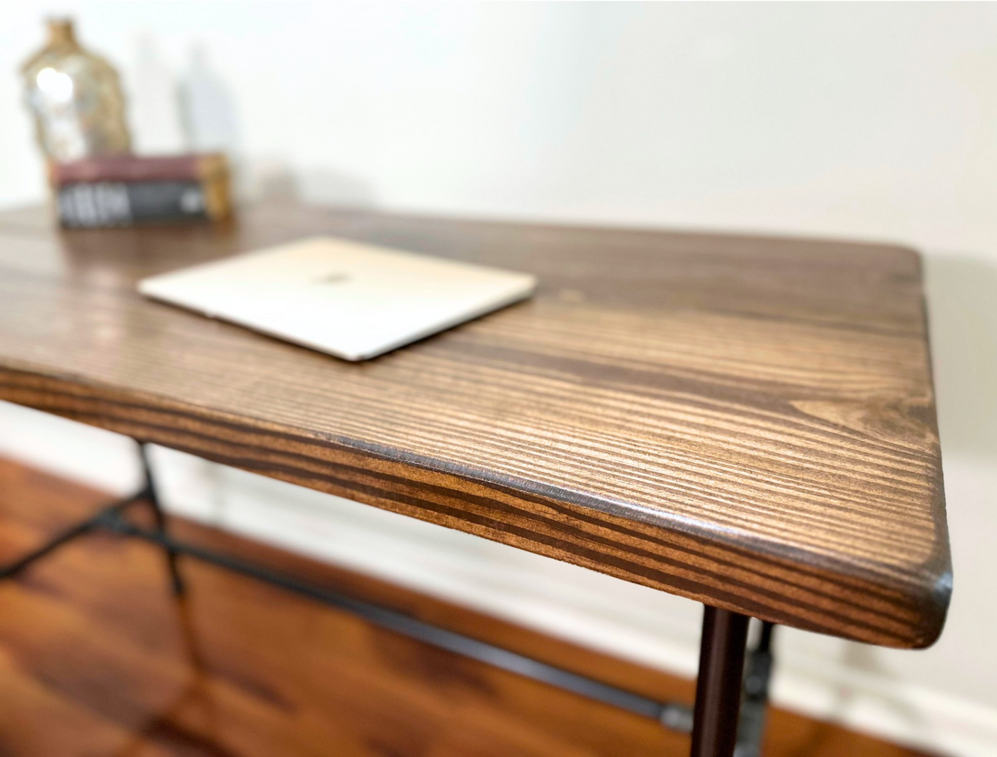 Steel and Wood Desk