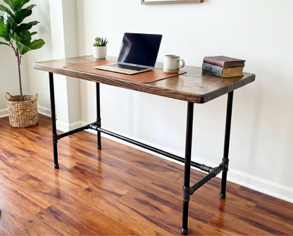 Steel and Wood Desk