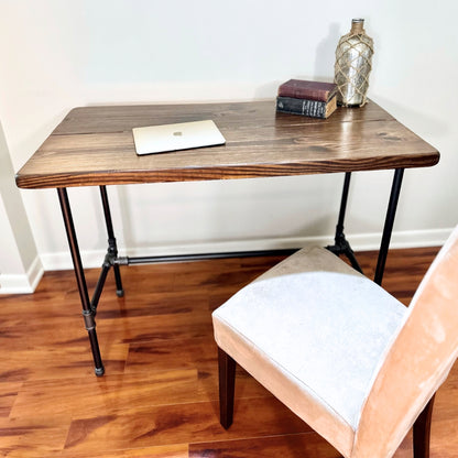 Custom Steel and Wood Desk