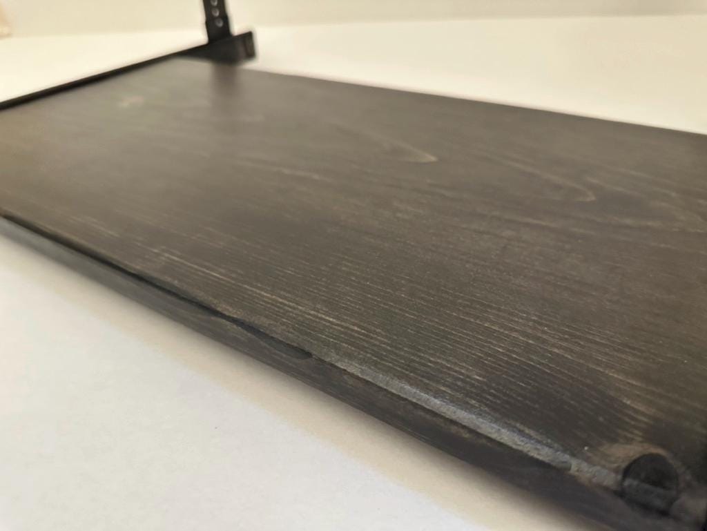 Steel and Wood Keyboard Tray -- Multiple Widths Available -- Adjustable Height