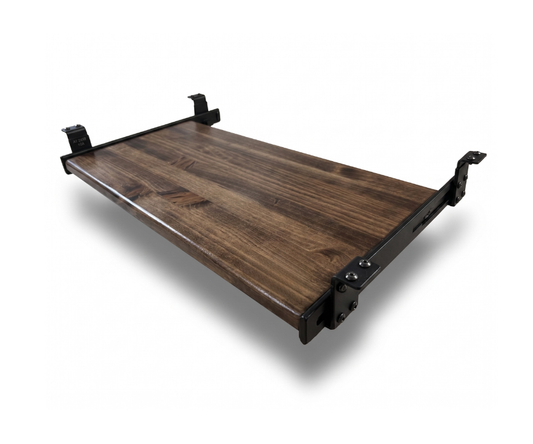 Keyboard Tray in Butcher Block Style Spruce