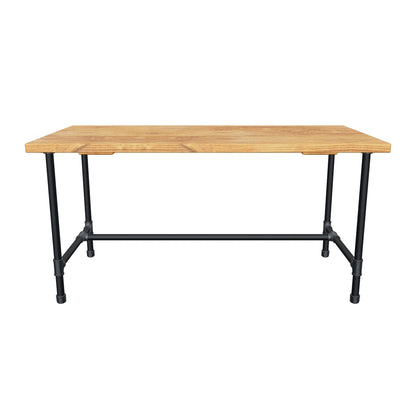 Custom Steel and Wood Desk