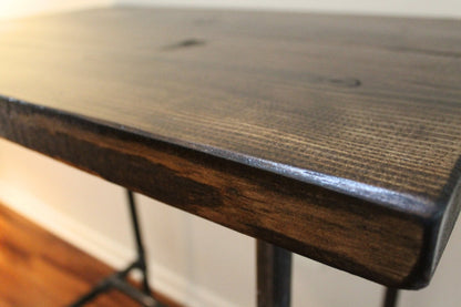 Steel and Wood Standing Desk