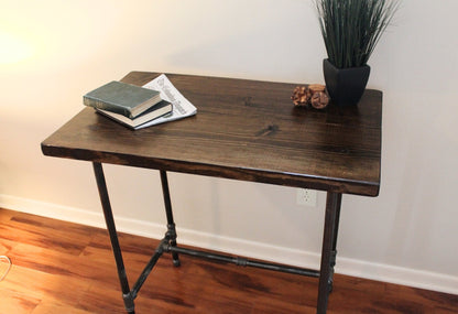 Steel and Wood Standing Desk